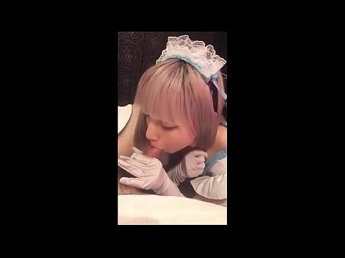 ❤️ Japanski idol [mayuka], kostim francuske sobarice, 1. dio, pušenje i drkanje losionom ☑ Kurve kod nas ☑